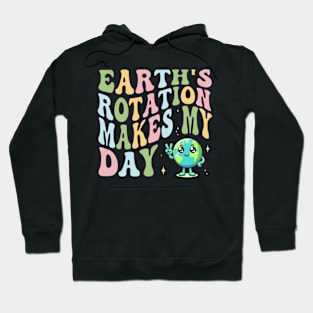 Groovy Planet Earth Love Eco Awareness Day Hoodie